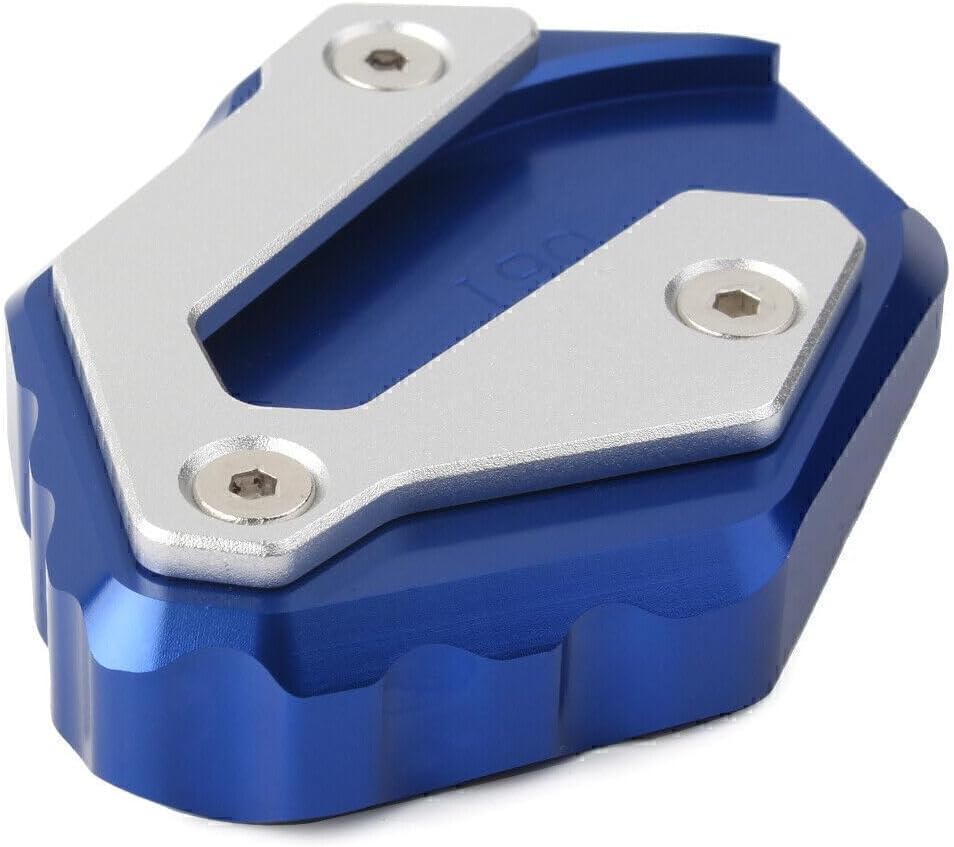 ya 4 8.8.2 for Yamaha MT-07 2014-18 XSR700 2016-17 Blue Kickstand Side Stand Enlarger Plate