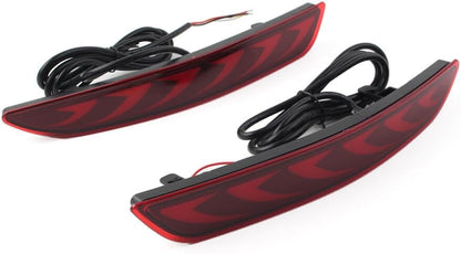 ya 4 8.24 baidi Rear Bumper Brake Light Dynamic Turn Signal Light for Mazda 3 Axela 2019-2021
