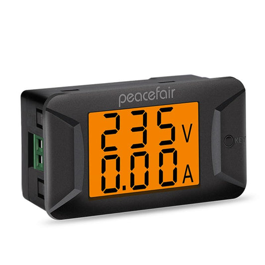 ya 16 10.20 baidi Dual Display AC 40-400V 0-100A Digital Voltage Ampere Meter LCD Screen Voltmeter