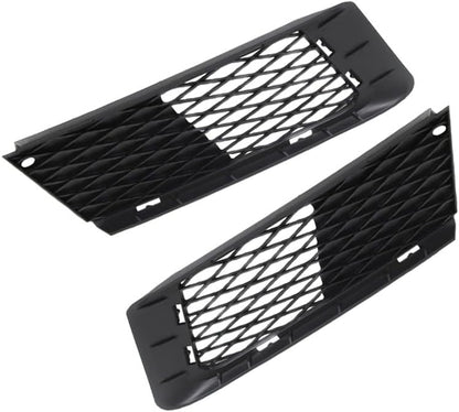 ya 5 8.10 Fits For 3' E92 328i 328xi 2007-2010 Front Left & Right Bumper Fog Light Grille