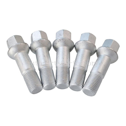 ya 5 8.10 5PCS Wheel Lug Bolts Nuts Kit for Mercedes-Benz W220 W204 W164 W251 0009905307
