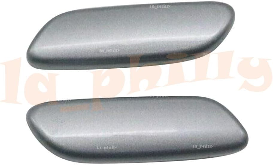 ya 27 10.13 baidi RH&LH Headlight Washer Nozzle Pump Acuator Cover Silver for Lexus IS250 IS300