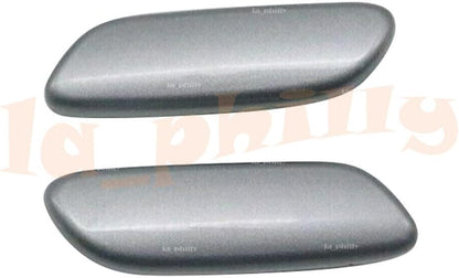 ya 27 10.13 baidi RH&LH Headlight Washer Nozzle Pump Acuator Cover Silver for Lexus IS250 IS300