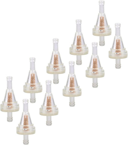 ya 4 8.14 10x 1/4 Inline Gas Fuel Filter Fits Off-Road Bike ATV UTV Snowmobile 