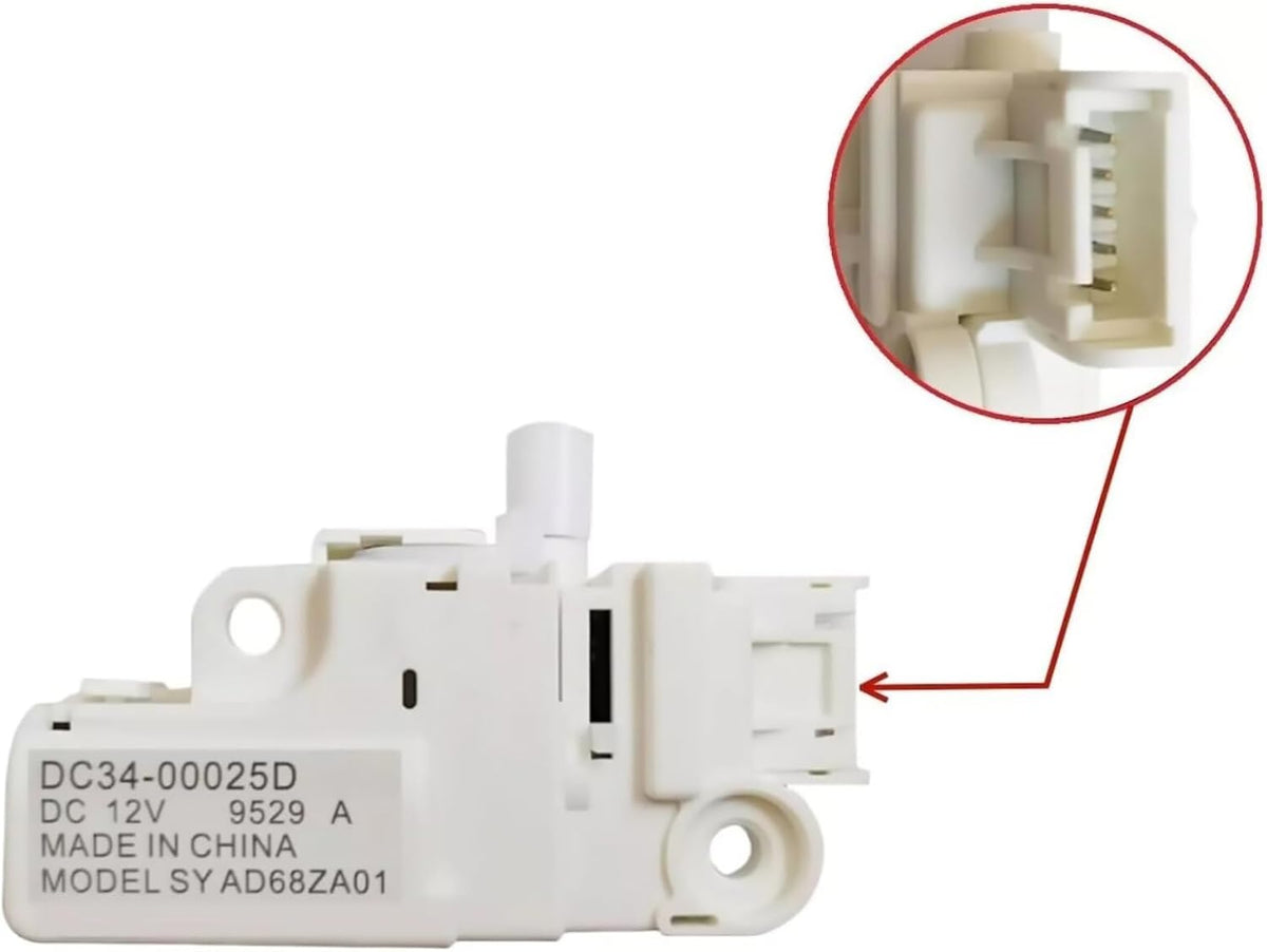 ya 26 10.21 baidi DC34-00025D Washer Door Latch Lock Switch Accessory for Washer Kit