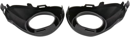 ya 10 9.16 zhengce 1Pair Skin Line Front Fog Lamp Light Cover bezels for Ford Focus 3 III 2012