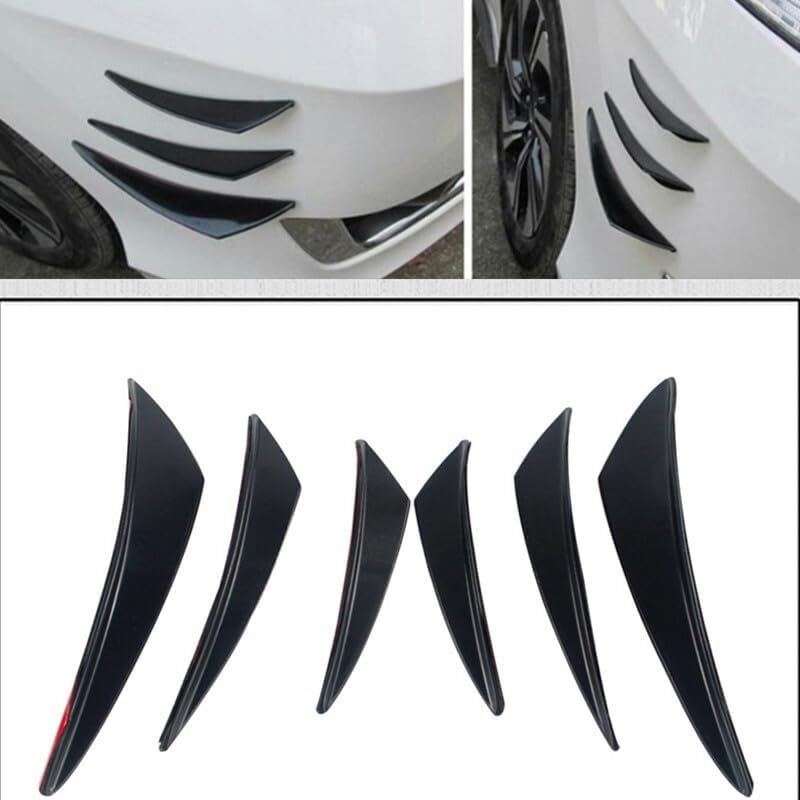ya 2 8.15 Car bumper lip diffuser separator foot body spoiler adjustment Cana Valence Chin