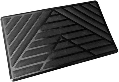 ya 28 10.13 zhengce Black PVC Car Floor Carpet Pad Foot Mat Pedal Patch Cover Car Foot Pad Car