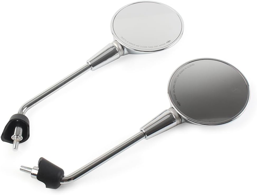 ya 7 8.24 baidi Rearview Side Mirrors for Vespa GTS GTV 125 200 300ie Sprint Primavera150 Chrome