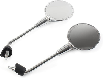 ya 7 8.24 baidi Rearview Side Mirrors for Vespa GTS GTV 125 200 300ie Sprint Primavera150 Chrome