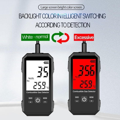 ya 16 10.20 baidi Handheld Combustible Gas Detector Gas Leak Detector for Natural Gas Coal Gas