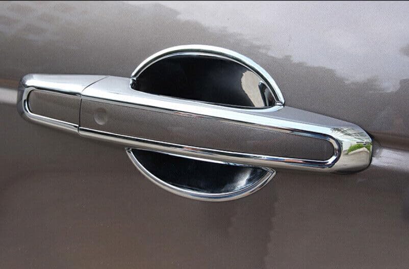ya 5 8.10 8X for Land Rover Discovery 5 17-25 Chrome Exterior Side Door Handle Cover Trims