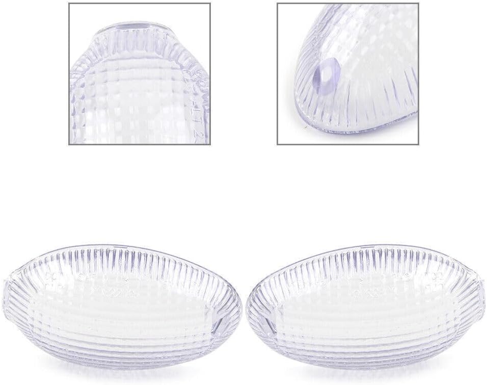 ya 11 9.14 zhengce Clear Front Turn Signal Light Lens Fit for Ducati Monster 797 821 1100 1200