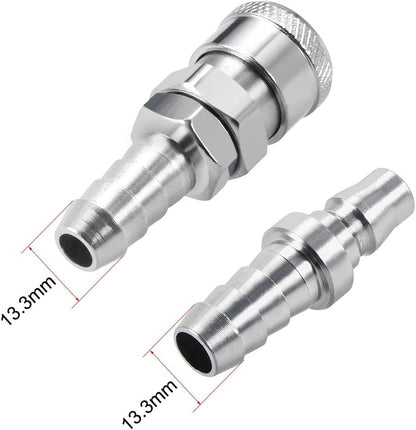 ya 14 9.20 baidi Quick Coupler, Air Hose Fitting Connector 13. m Barb Quick Disconnect Set-1