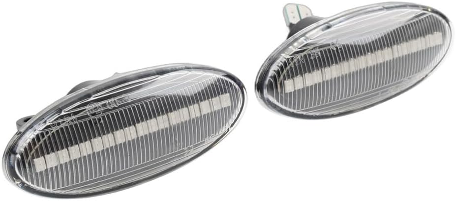 ya 10 9.16 zhengce for Nissan Qashqai Juke for X-Trail Dynamic Clear LED Side Marker Turn Sign
