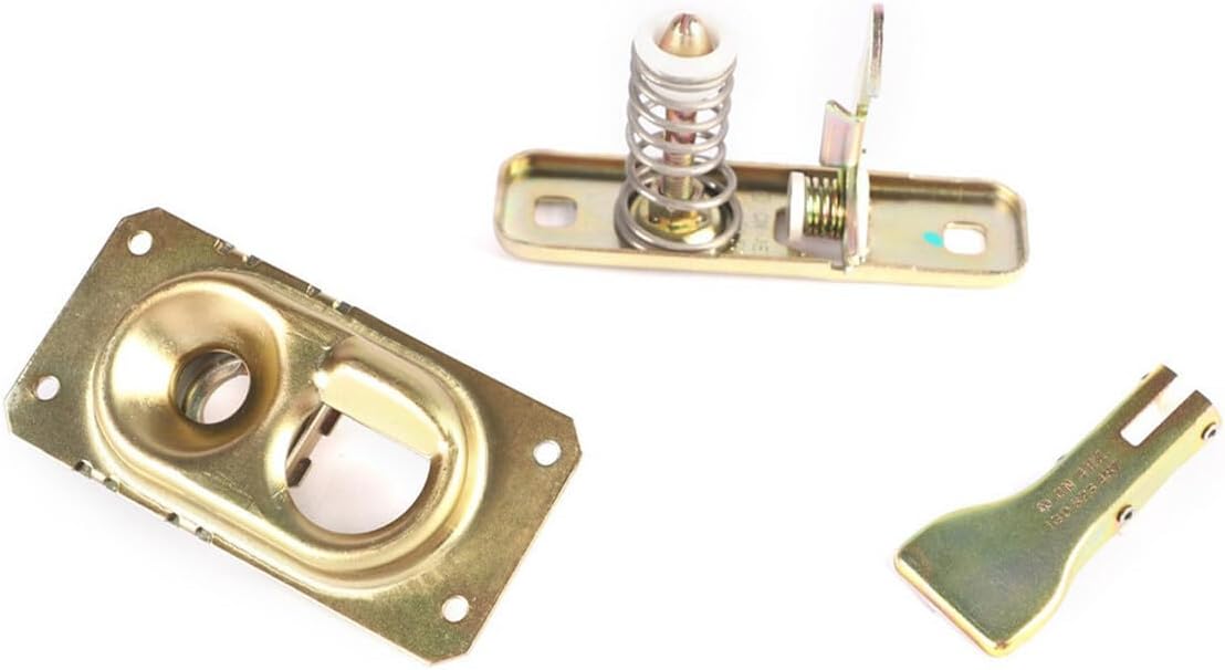 ya 11 9.14 baidiFront Hood Latch Lock Kit for VW for Golf 1989-1992#1GD823507#