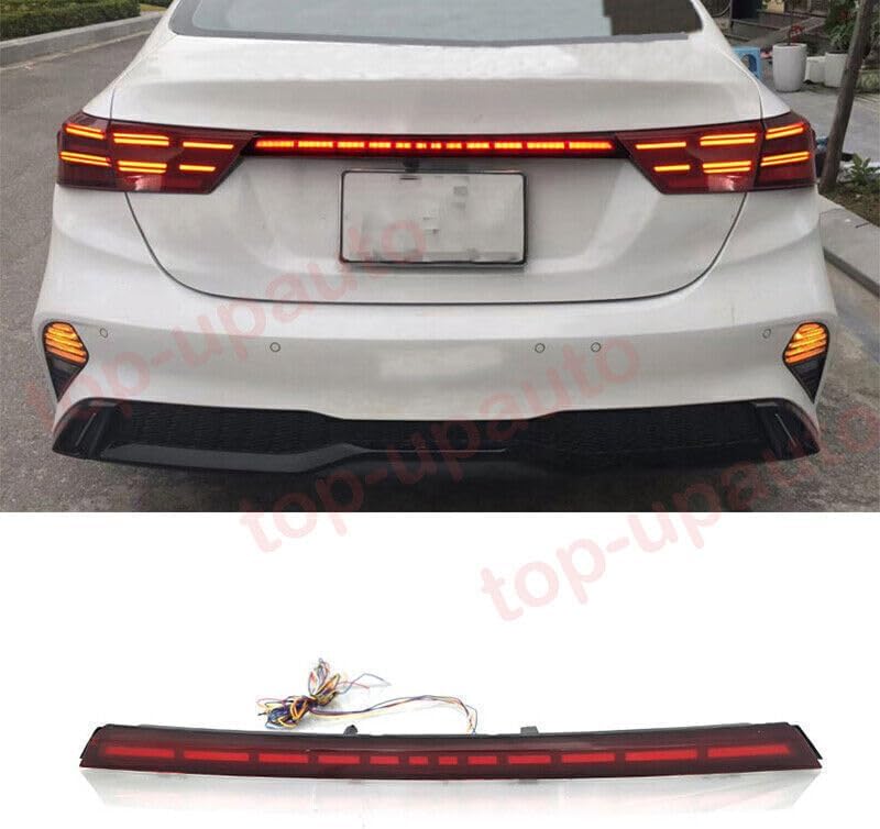 ya 4 8.24 baidi 2019-2022 for Kia Forte GTstyle LED rear trunk tailgate light brake turn signal light 