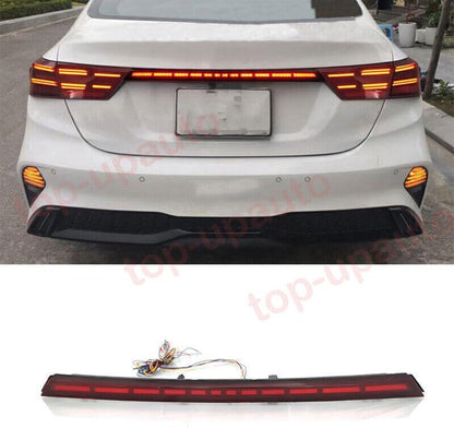 ya 4 8.24 baidi 2019-2022 for Kia Forte GTstyle LED rear trunk tailgate light brake turn signal light 