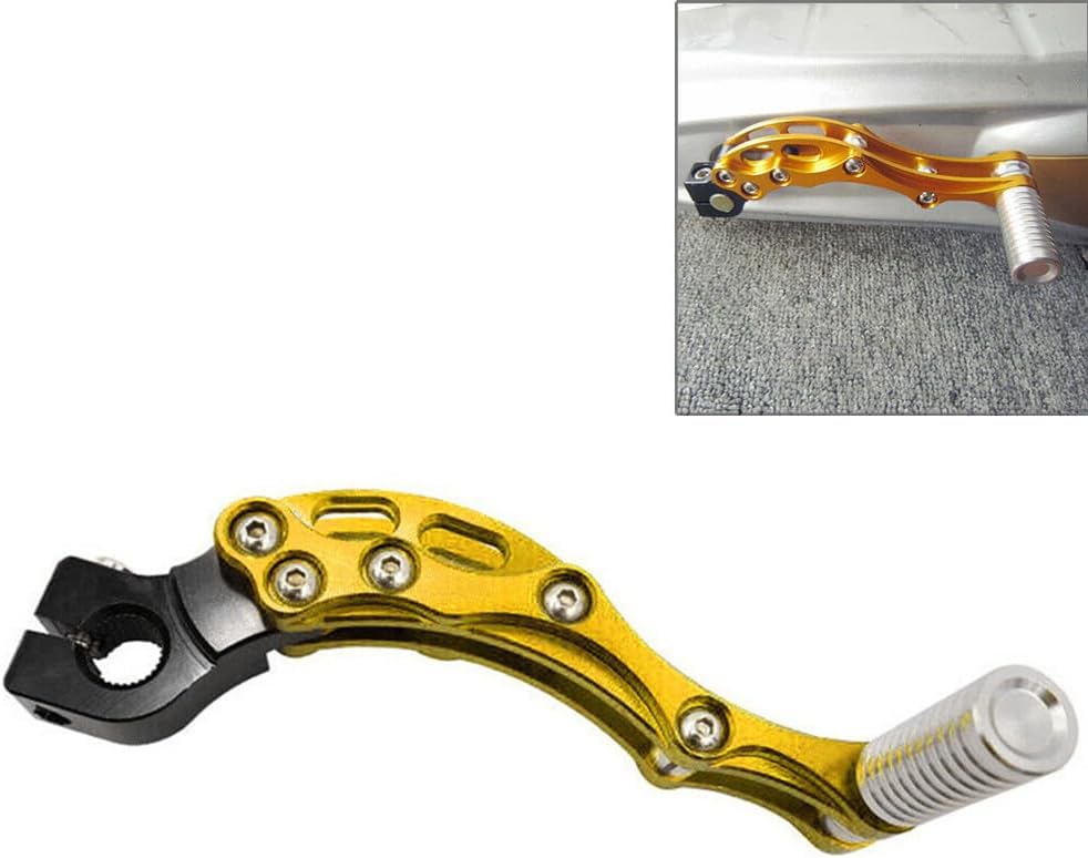 ya 6 8.14 Gold Modified Engine Levers Motor Starter Pedal Shift Lever Parts Universal