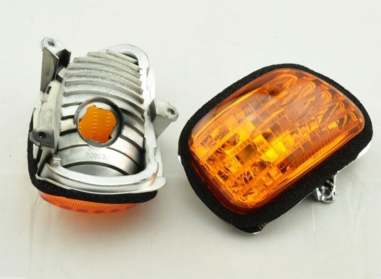 ya 13 9.15 baidi Orange Front Turn Signal Lights Lens Shell for Honda Goldwing GL1800 2001-2017