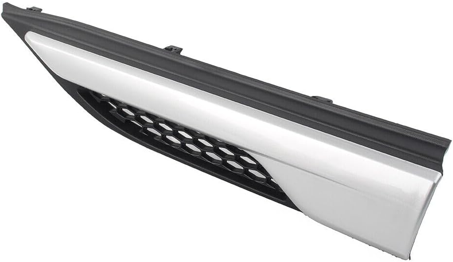 ya 4 8.14 Fit for Land Rover for Range Rover Evoque 2012-19 Silver Left Side Wing Vent Fender Trim