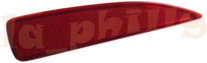 ya 27 10.13 baidi Rear Left Bumper Reflector Side Marker Light Fit For 2012 2013 2014 Yaris Red