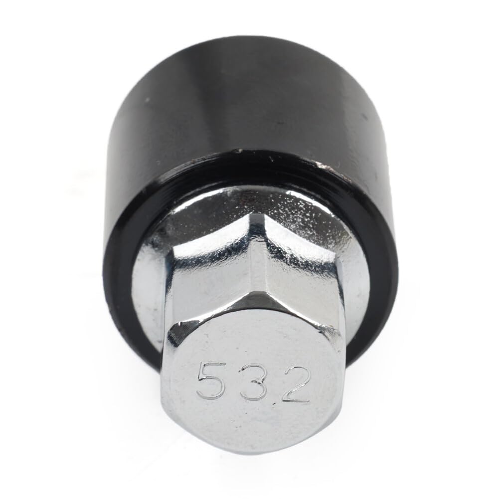 ya 10 9.16 baidi 532 Locking Wheel Nut Key Anti-Theft Screw Key Tool fit for VW for Golf for Jetta for Passat