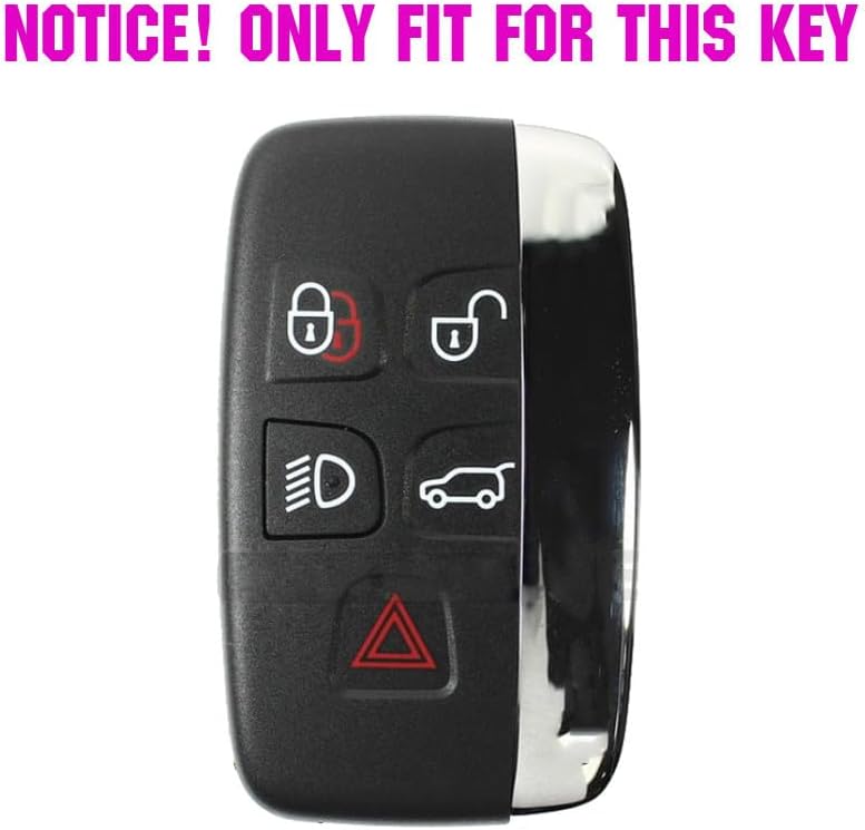 ya 4 8.24 baidi Car KeyCover Case Silicone Fob for Range for Rover Sport Vogue Evoque Discovery 4