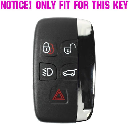 ya 4 8.24 baidi Car KeyCover Case Silicone Fob for Range for Rover Sport Vogue Evoque Discovery 4