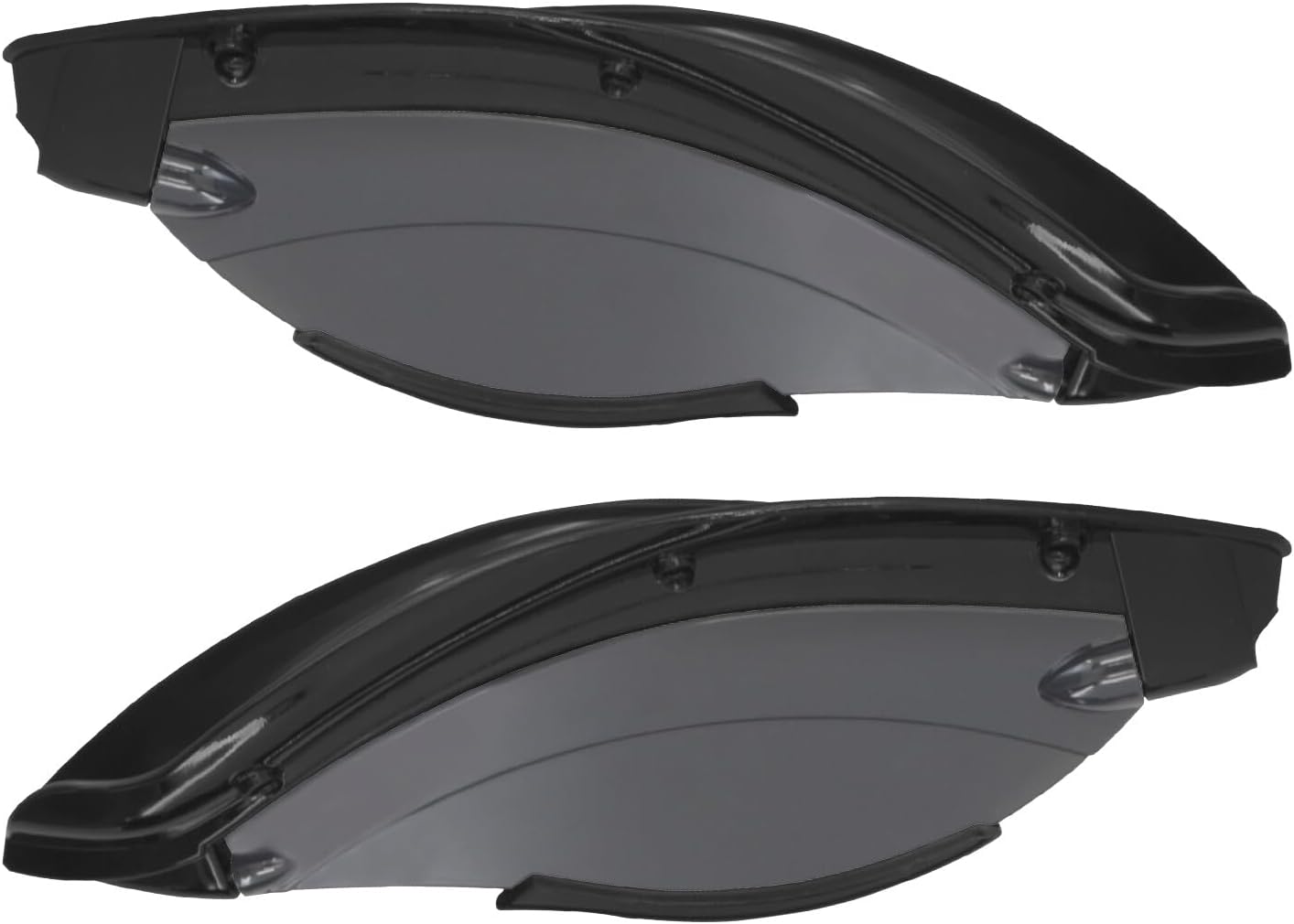 ya 7 8.24 baidi Black Batwing Fairing Smoke Air Deflectors for Harley Electra Street Glide 14-23