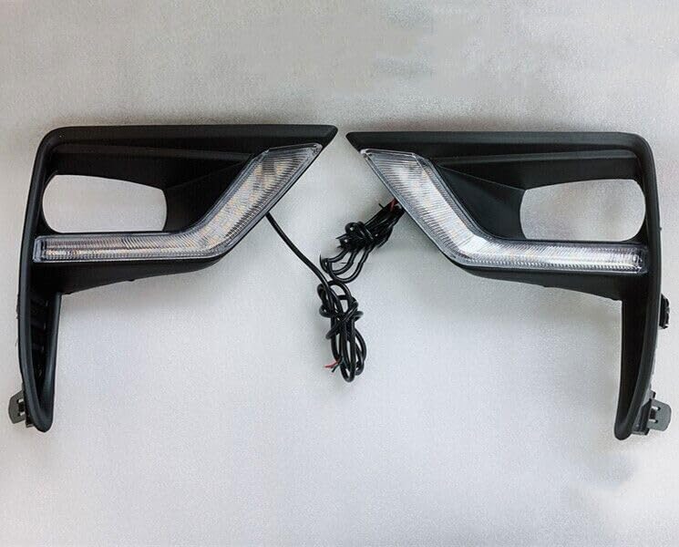 ya 4 8.14 for Toyota for Land Cruiser Prado LC150 2018-19 Front Fog Light LED Replacement Kit 