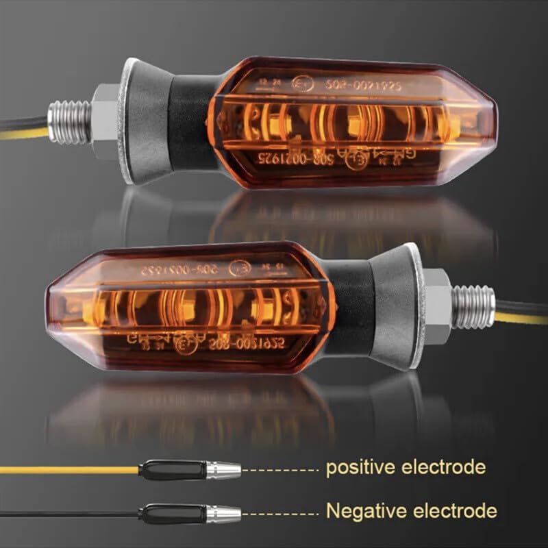 ya 4 8.24 baidi 4x Motorcycle LED Turn Signal Light Motorbike Blinker Indicator Light for Harley