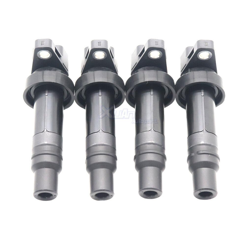 ya 4 8.8 Set (4) 27301-2B010 Ignition Coil Package Suitable for Hyundai 2010-2011 for Kia Soul 1.6L L4