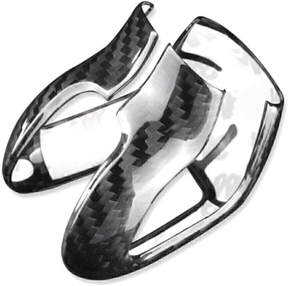 ya 28 10.13 zhengce Black Carbon Fiber Gear Shift Knob Cover Trim Fit for Volvo XC60 XC90 S60