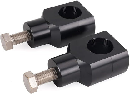 ya 13 9.15 baidi 1 Black Motorcycle Handlebar Risers for Harley Dyna Fatboy Softail Sportster