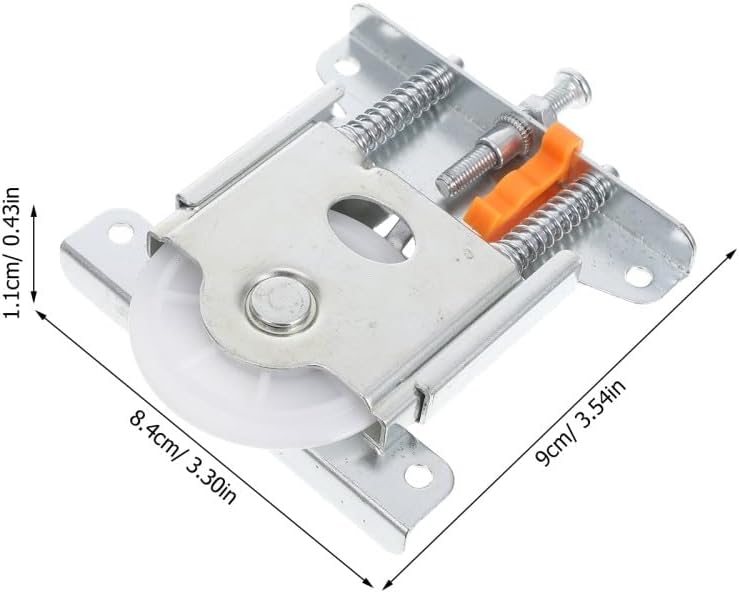 ya 26 10.21 baidi 2pcs Mirror Door Roller Assembly with Housing Ball ing Wheel Sliding Closet
