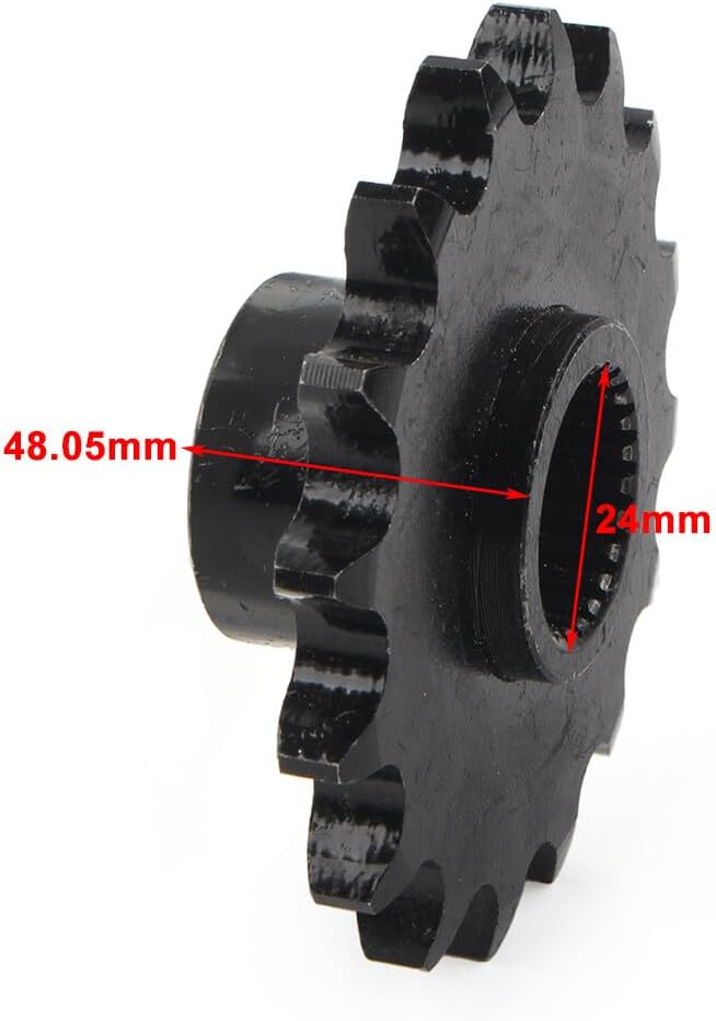ya 4 8.8.2 530 Chain 16 Tooth Front Engine Sprocket GY6 150cc 157QMJ Go Kart ATV Quad po