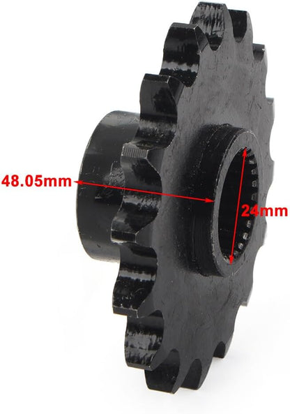 ya 4 8.8.2 530 Chain 16 Tooth Front Engine Sprocket GY6 150cc 157QMJ Go Kart ATV Quad po