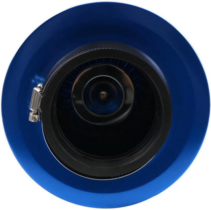 ya 13 9.15 baidi 3 76mm Blue Dry Air Filter Cold Air Intake Cone Replacement High Flow Inlet