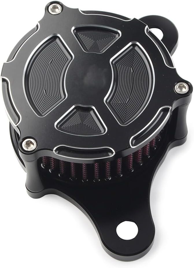 ya 10 9.16 zhengce Black Air Cleaner Red Intake Filter Kit Fit for Harley Dyna Softail Road Ki
