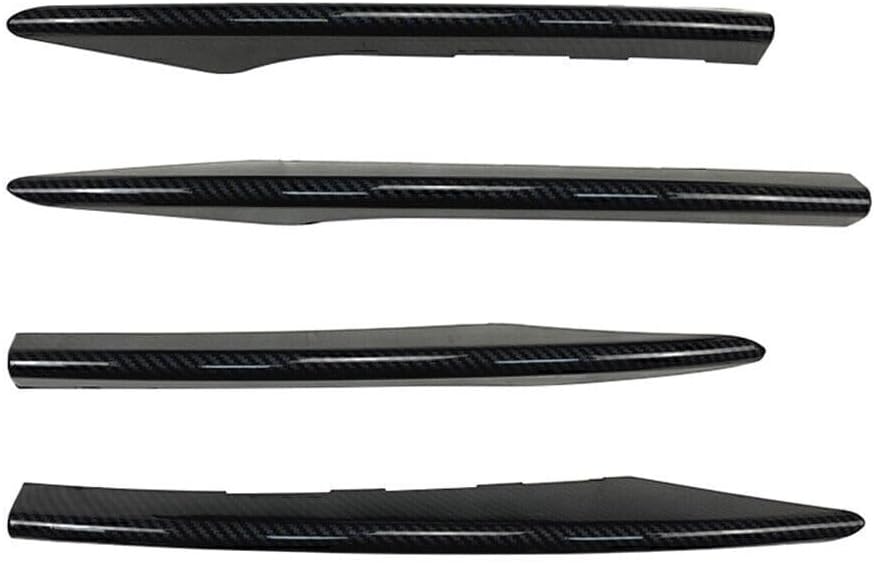 ya 4 8.14 Carbon Front Fog Light Decor Cover Trim Fit for Benz E Class W213 E260 E300 E53 2021