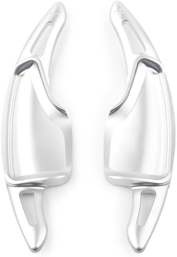 ya 4 8.8.2 Steering Wheel Shift Paddle Shifter Extension Fit for Chevrolet Camaro 16-18 Silver