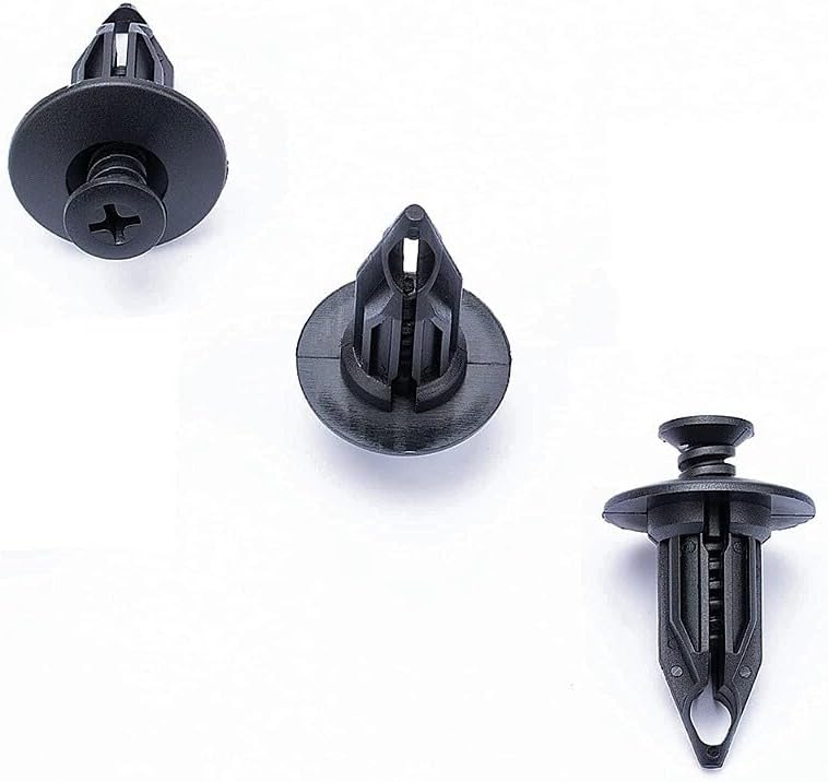 ya 9 10.24 50pcs 12mm Hole Push-Type Clip for Jeep for Wrangler Front Bumper Cover Retainer