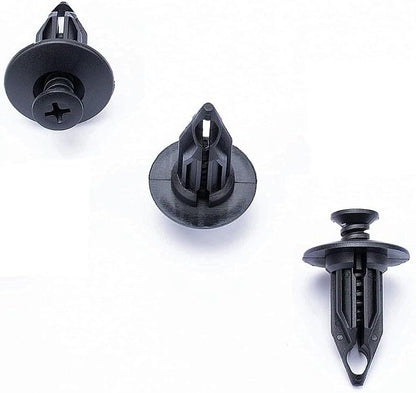 ya 9 10.24 50pcs 12mm Hole Push-Type Clip for Jeep for Wrangler Front Bumper Cover Retainer