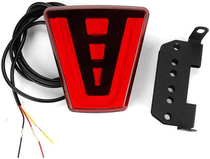 ya 13 9.15 baidi LED F1 Style Red Third Rear Tail Brake Light Stop Fog Lamp
