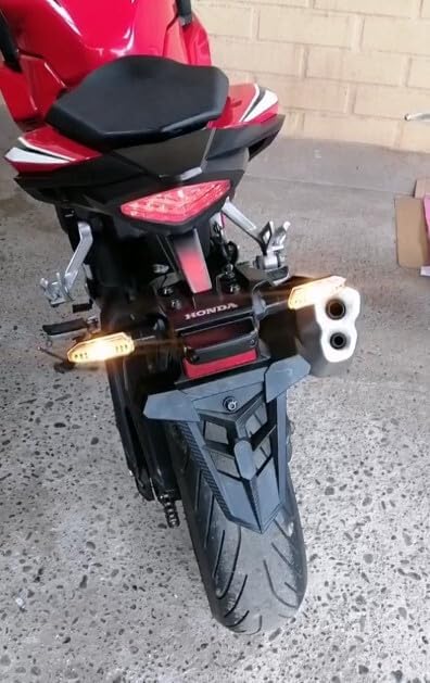 ya 13 9.15 baidi LED Turn Signal Light Flash Blinker Indicator Lamp for Honda CRF 450L 450RL