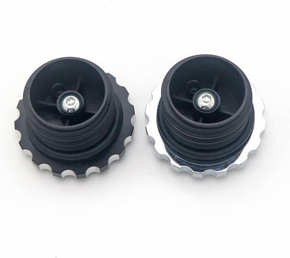 ya 9 10.24 CNC Edge Cut Vented Gas Tank Cap Fuel Cap for Harley Sportster XL Dyna Touring