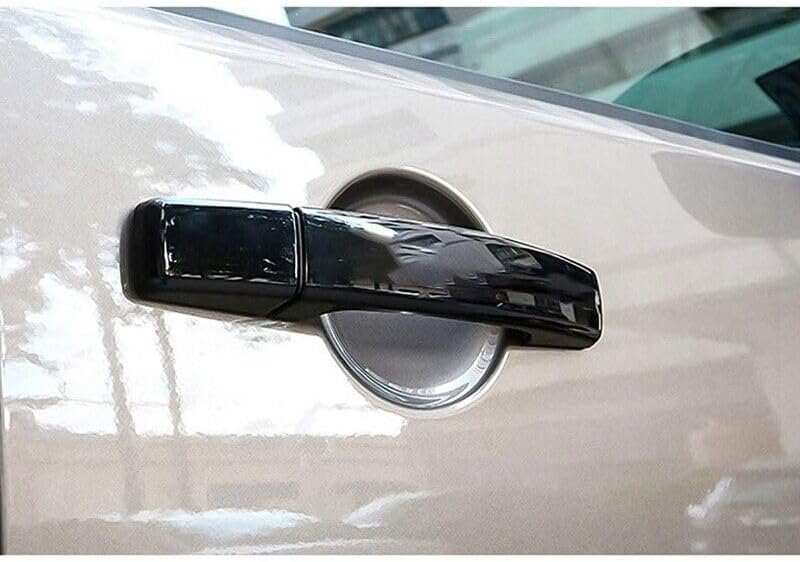 ya 2 8.15 Gloss Black Door Handle Cover FIT for Land Rover Range Vogue L322 2002-12 Premium