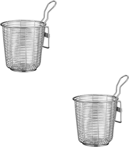 ya 14 9.20 baidi 2 PCS Stainless Steel Colander Hot Pot Strainer Attachment for Noodle-1