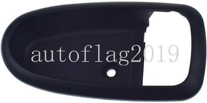 ya 4 8.24 baidi for Hyundai for Elantra 2001-2006 Black Left Inner Door Handle Cover Border Trim 